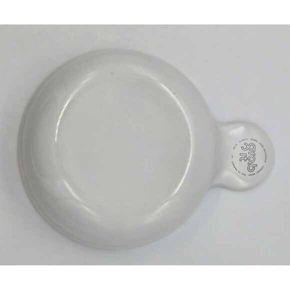 Corning Grab It Bowl P-150-B White with Pyrex Clear Glass Lid Ovenware Dish Lid - Picture 7 of 9